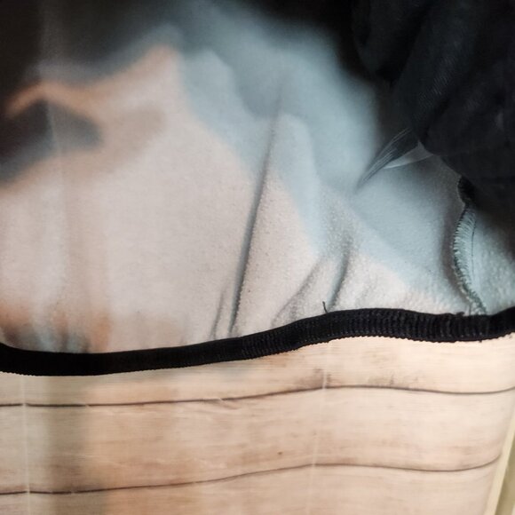 Adidas Golf Mens Puffer Vest Size M Black Gray 1/2 Zip Sleeveless Jacket Pockets - Picture 7 of 15